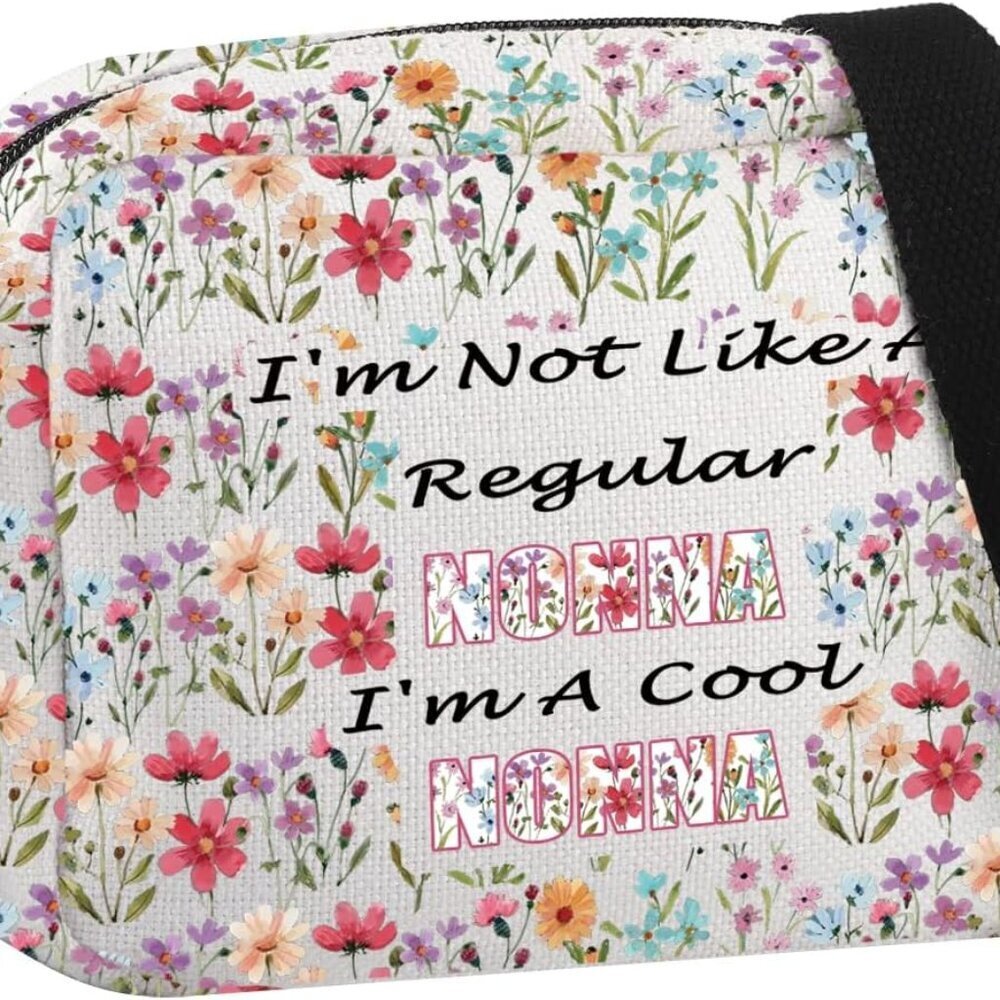 Italian Grandma Gift Nonna Life Crossbody Bag - Lightweight Durable Water-Resist